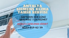Antalya Siemens Klima Servisi 0552 219 62 59 | Merkez Klima Servisi