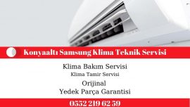 Konyaaltı Samsung Klima Servisi 0552 219 62 59 – Bakım Montaj Tamir